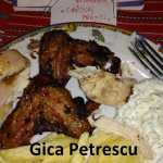 Gica Petrescu Pui la cuptor sos de usturoi cu smantana si marar cartofi prajiti 150x150 - Gatim gustos cu Gina Bradea, concurs noiembrie 2017