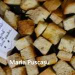Maria Puscasu Crutoane aromate din paine pentru supa 150x150 - Gatim gustos cu Gina Bradea, concurs noiembrie 2017
