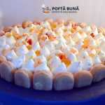 Tort Tiramisu cu portocale, fara oua, reteta rapida Tort Tiramisu cu portocale, fara oua, reteta rapida