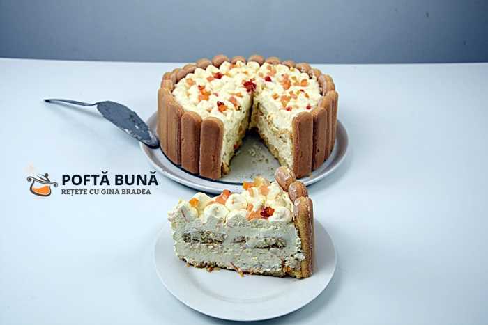 Tort tiramisu cu portocale Tort tiramisu cu portocale