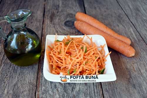 Salata de morcov cu patrunjel