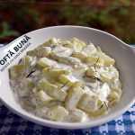 Salata de dovlecei cu iaurt sau maioneza, reteta ieftina si rapida