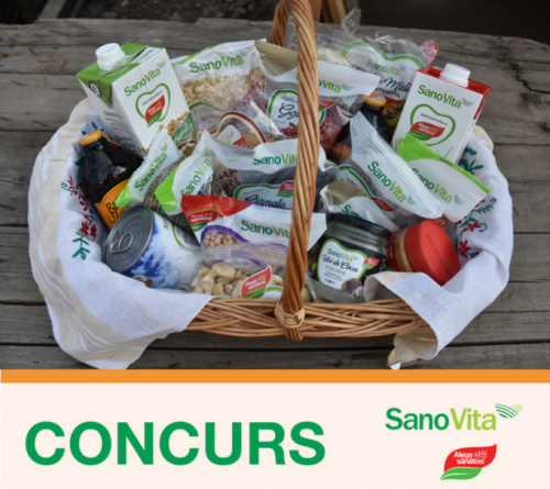 Concurs de iulie cu Sano Vita