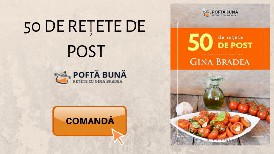 Carte 50 de retete de post Gina Bradea