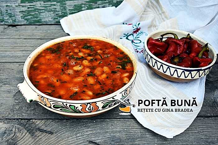 Iahnie sau mancare de fasole, reteta simpla, ieftina, de post