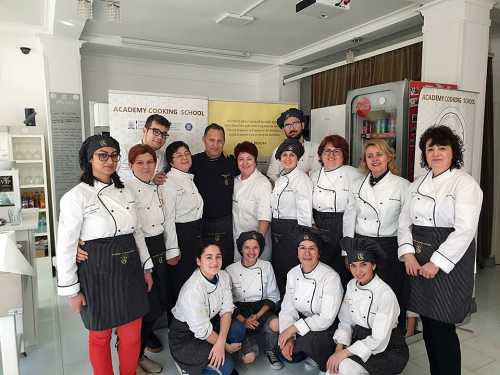 Chef Georgeo Andrei si Academy cooking school de la Timisoara