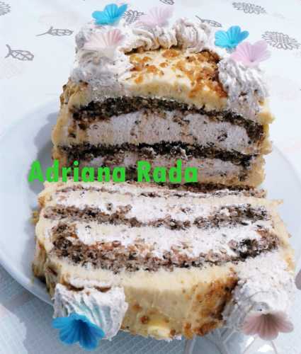 Tort egiptean, reteta simpla (de Adriana Rada) Tort egiptean, reteta simpla