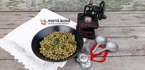 Sote de mazare, cu unt, ulei si patrunjel Sote de mazare, cu unt, ulei si patrunjel