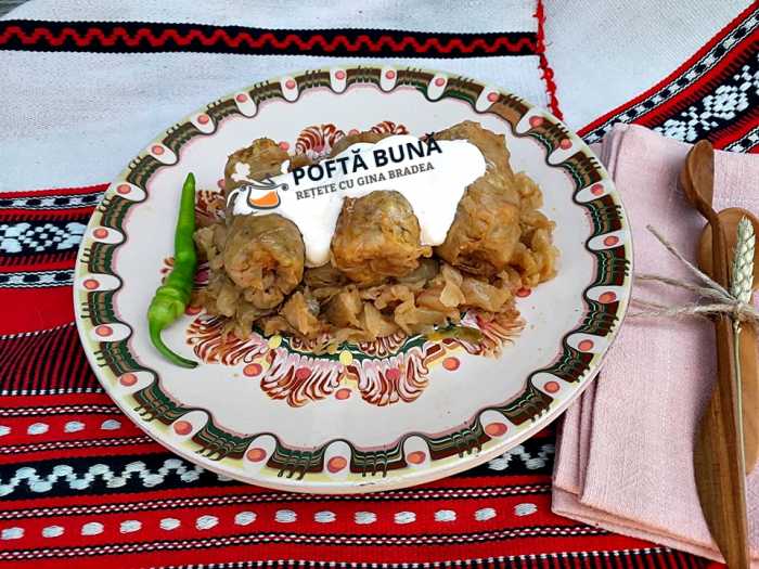 Sarmale din carne de porc cu pasat si varza murata, reteta traditionala