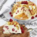 Tort cupola, roll-cake sau tort rulada cu sarlota de vanilie si fructe