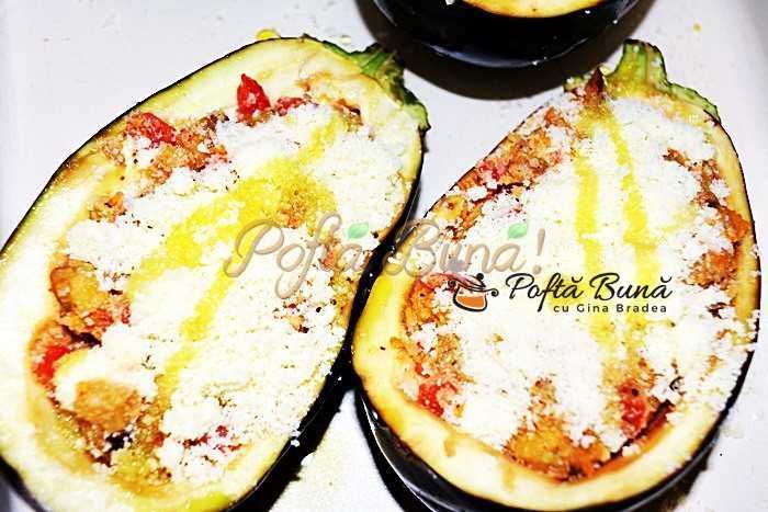 Vinete umplute cu carne tocata, reteta la cuptor Vinete umplute cu carne si cascaval reteta 3 700x467 - Vinete umplute cu carne tocata, reteta la cuptor