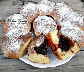 Bucte cu gem - buhteln, cornuri sau gogosi pufoase, la cuptor