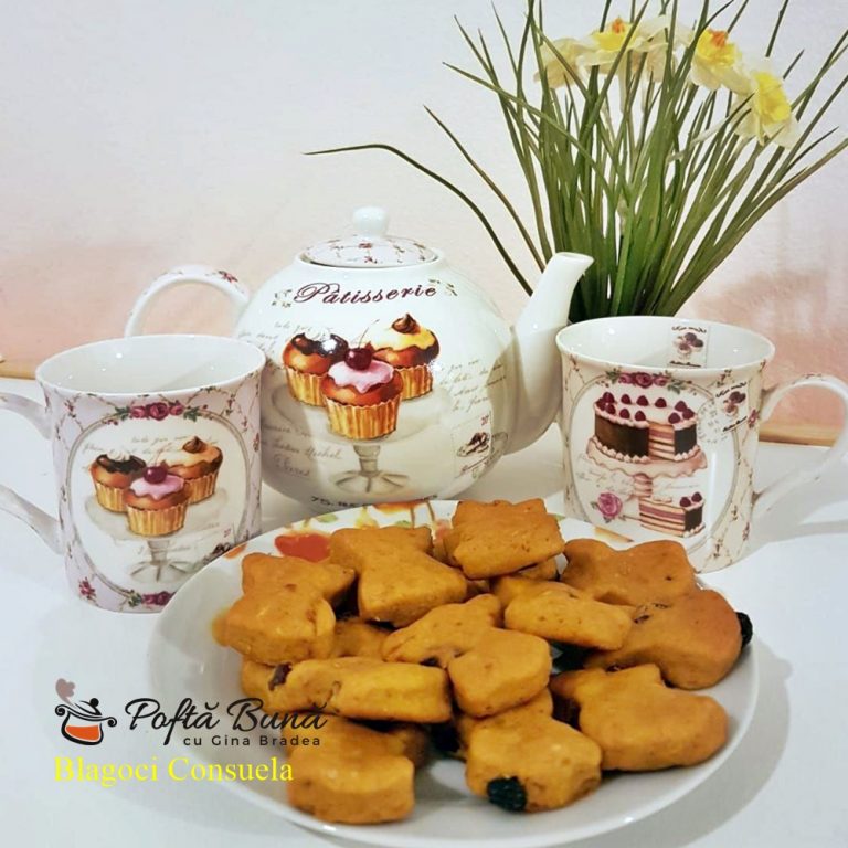 Biscuiti fragezi cu dovleac si zahar brun