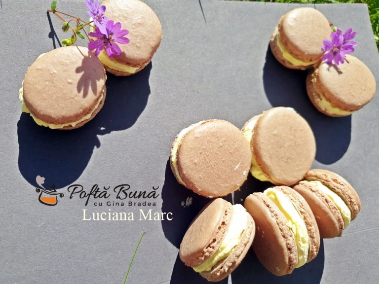 Cum se fac celebrii macarons, reteta frantuzeasca cu migdale