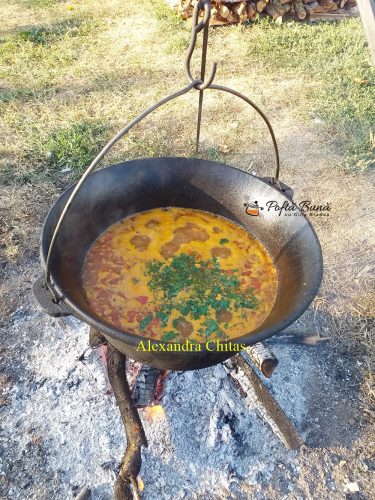 Gulas de porc la ceaun sau reteta de bograci
