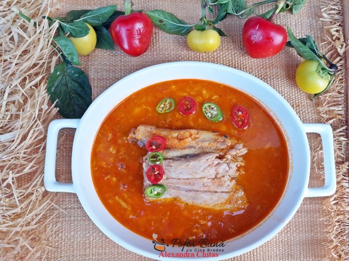 Halaszle, supa ungurească de peste, reteta traditionala