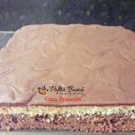prajitura cu ciocolata si crema de cocos 4 150x150 - Prajitura Bounty cu crema de cocos, blat de cacao si glazura de ciocolata