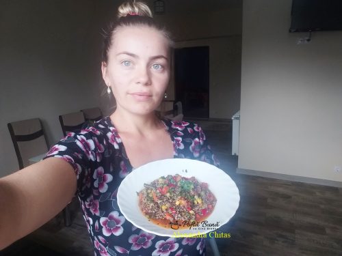 quinoa cu legume si sos de rosii reteta rapida2 500x375 - Quinoa cu legume si sos de rosii, reteta rapida, de post