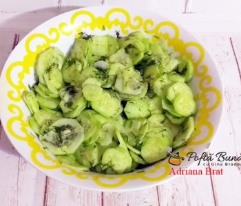 Salata de castraveti cu usturoi si marar, reteta ardeleneasca Salata de castraveti cu usturoi si marar, reteta ardeleneasca
