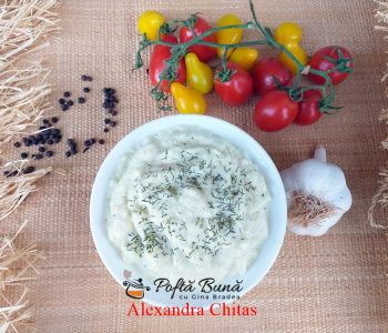 alata de dovlecei cu maioneza, reteta simpla si rapida