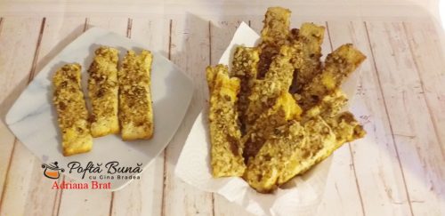 Fursecuri scoarta de copac cu nuca, reteta copilariei