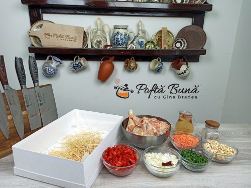 Ciorba de pui bors de pui cu taitei de casa Ciorba de pui bors de pui cu taitei de casa reteta moldoveneasca gina bradea 2 500x375 - Ciorba de pui bors de pui cu taitei de casa