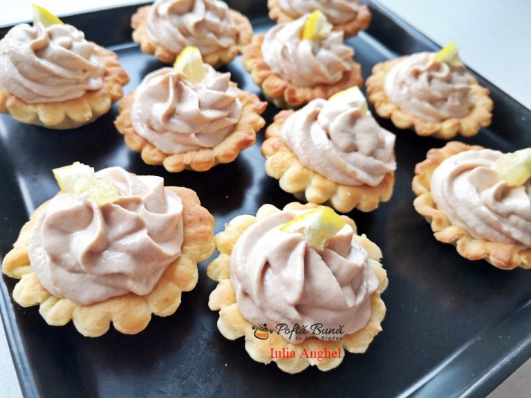 Aperitive cu mousse de ton, reteta de tarte sarate cu ton, usor de facut, cu ingrediente accesibile, gustoase, potrivite pentru orice eveniment