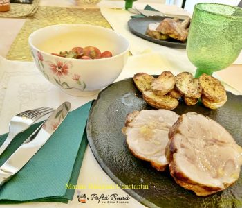 Ceafa de porc la cuptor, frageda si rumena, reteta clasica Ceafa de porc la cuptor, frageda si rumena, reteta clasica