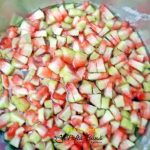 Dulceata din coji de pepene verde, reteta de coji de pepene confiate
