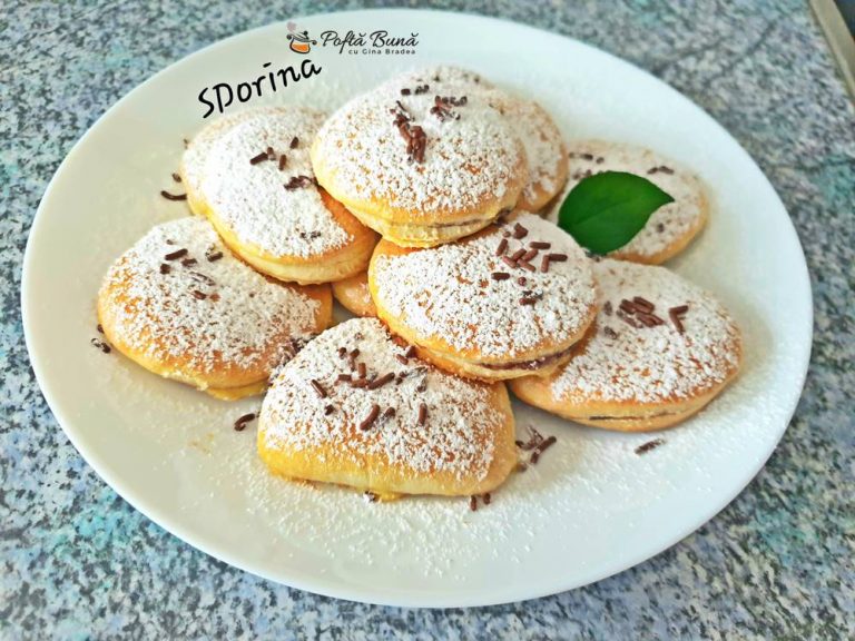 Gogosi cu ciocolata la cuptor, reteta de gogosi umplute