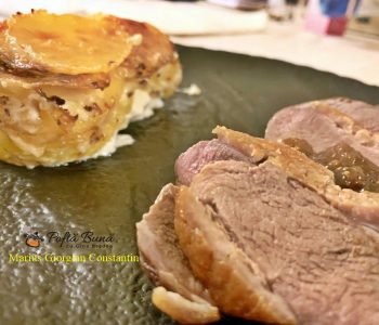 Piept de rata cu cartofi Dauphinoise, reteta clasica frantuzeasca