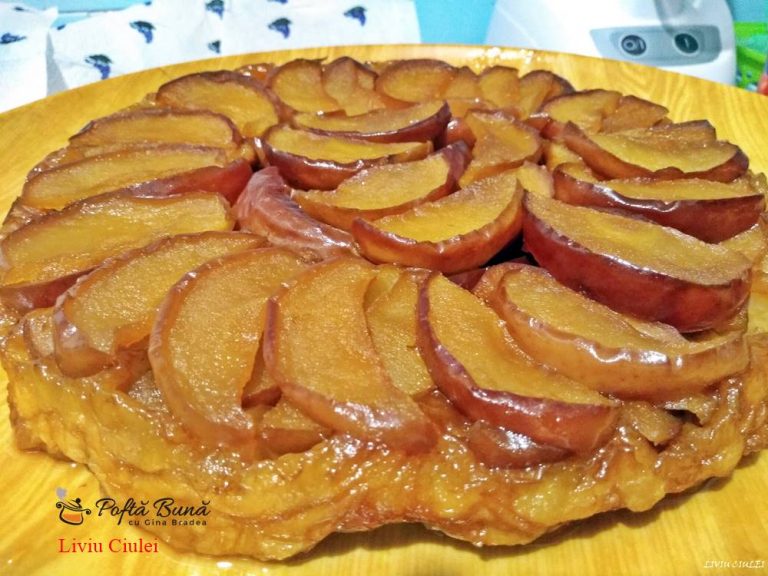 Tarta Tatin cu aluat fraged, mere si scortisoara, reteta si povestea
