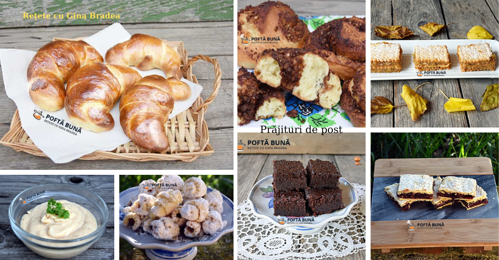 Prajitura cu aluat fraged, gem si nuca retete de prajituri de post gina bradea - Prajitura cu aluat fraged, gem si nuca