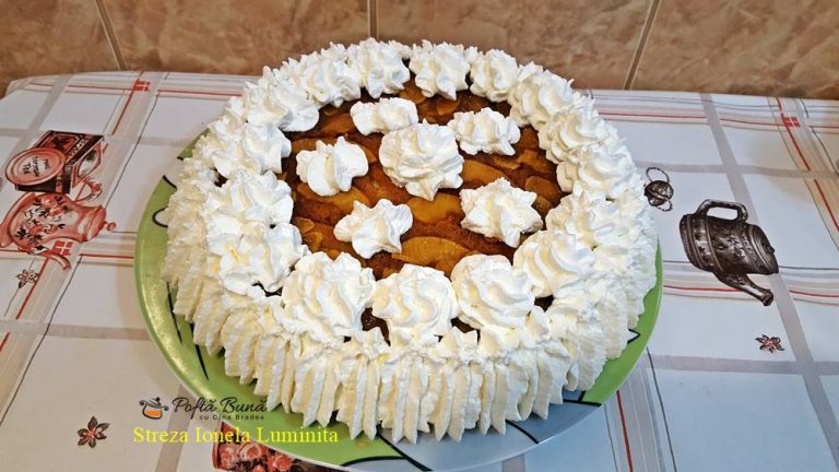 Tort cu mere caramelizate, reteta veche, pas cu pas