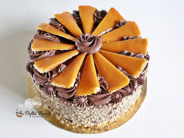 Tort Dobos reteta originala de cofetarie cu crema de cacao