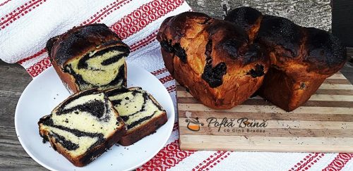 Cozonac cu mac, reteta traditionala de cozonac pufos Cozonac cu mac, reteta traditionala de cozonac pufos