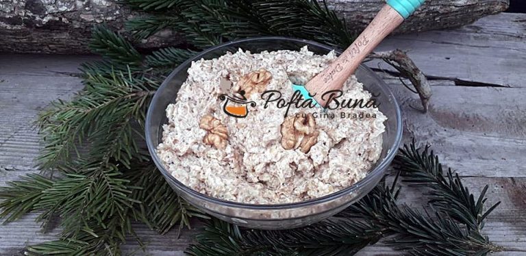 Crema de nuci oparite cu lapte si unt, reteta veche