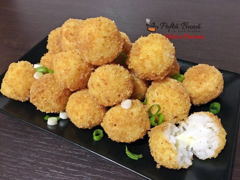 Arancini din orez cu mozzarella