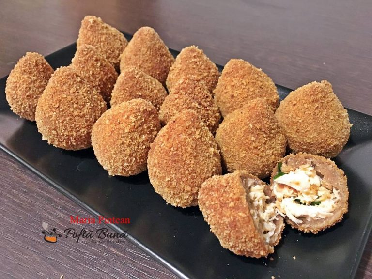 Coxinhas de frango, crochete in forma de copanele
