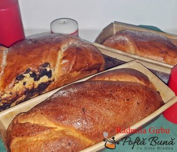 Index retete culinare cozonac pufos cu alune cacao si stafide 2 350x300 - Index retete culinare