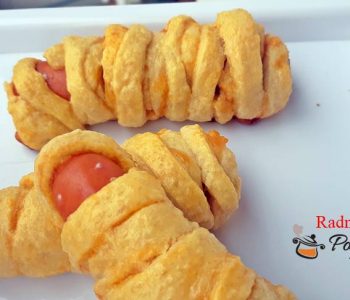 Mumii vesele - covridog, crenvursti in aluat Mumii vesele - covridog, crenvursti in aluat