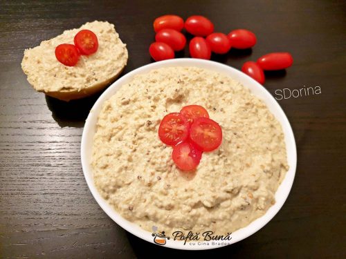 Salata de vinete cu ceapa si maioneza