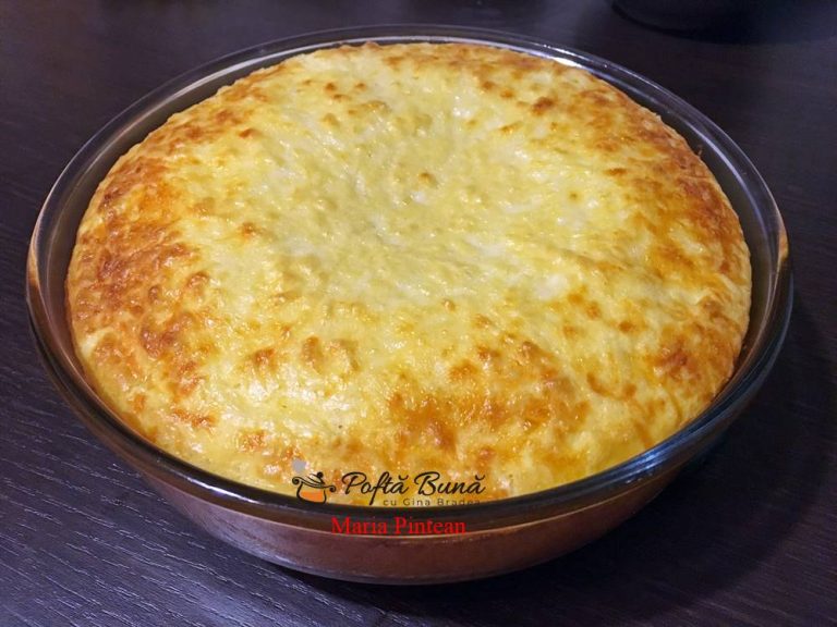 Sufleu de cascaval - reteta simpla