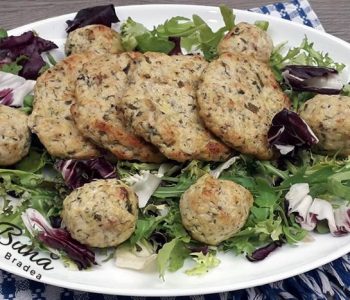 Chiftele de pui la cuptor - hamburger dietetic