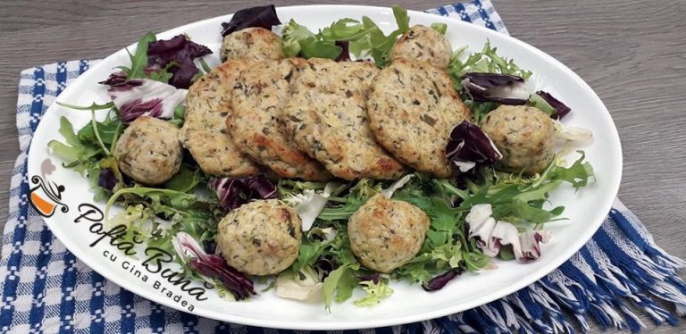 Chiftele de pui la cuptor - hamburger dietetic