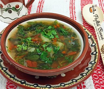 Ciorba de urzici cu cartofi - reteta de post