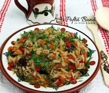 Tocana de legume - reteta de ghiveci cu orez Tocana de legume - reteta de ghiveci cu orez