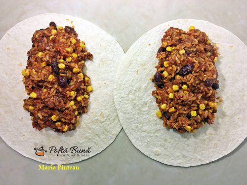 Burrito reteta mexicana