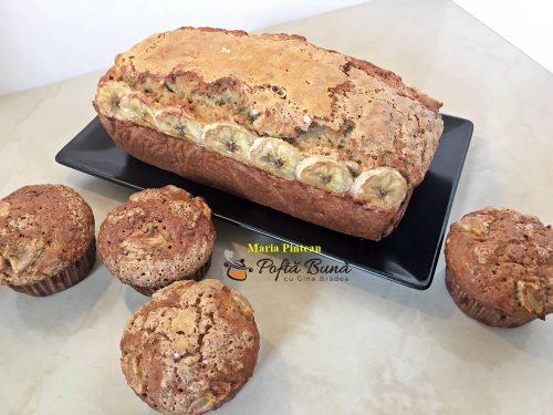 Chec cu banane - banana bread