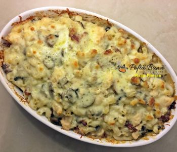 Index retete culinare paste cu pui si ciuperci la cuptor reteta simpla 6 350x300 - Index retete culinare